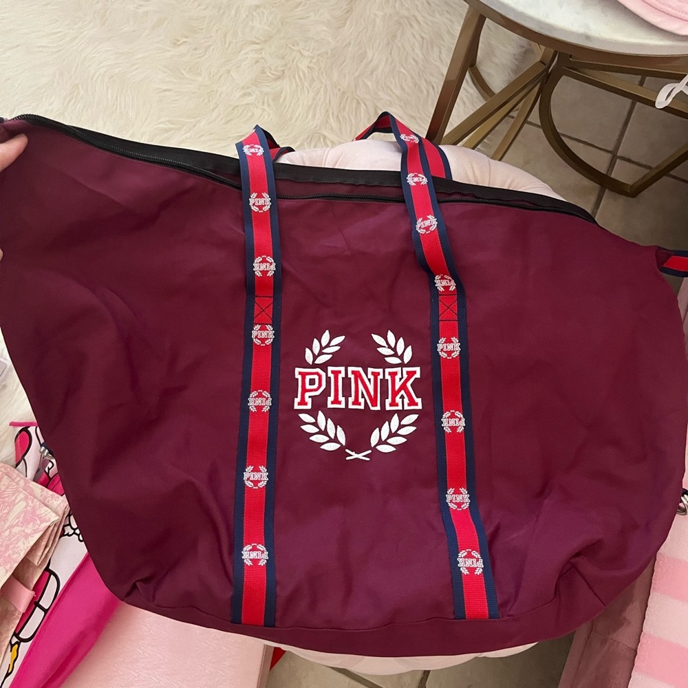 PINK varsity bag